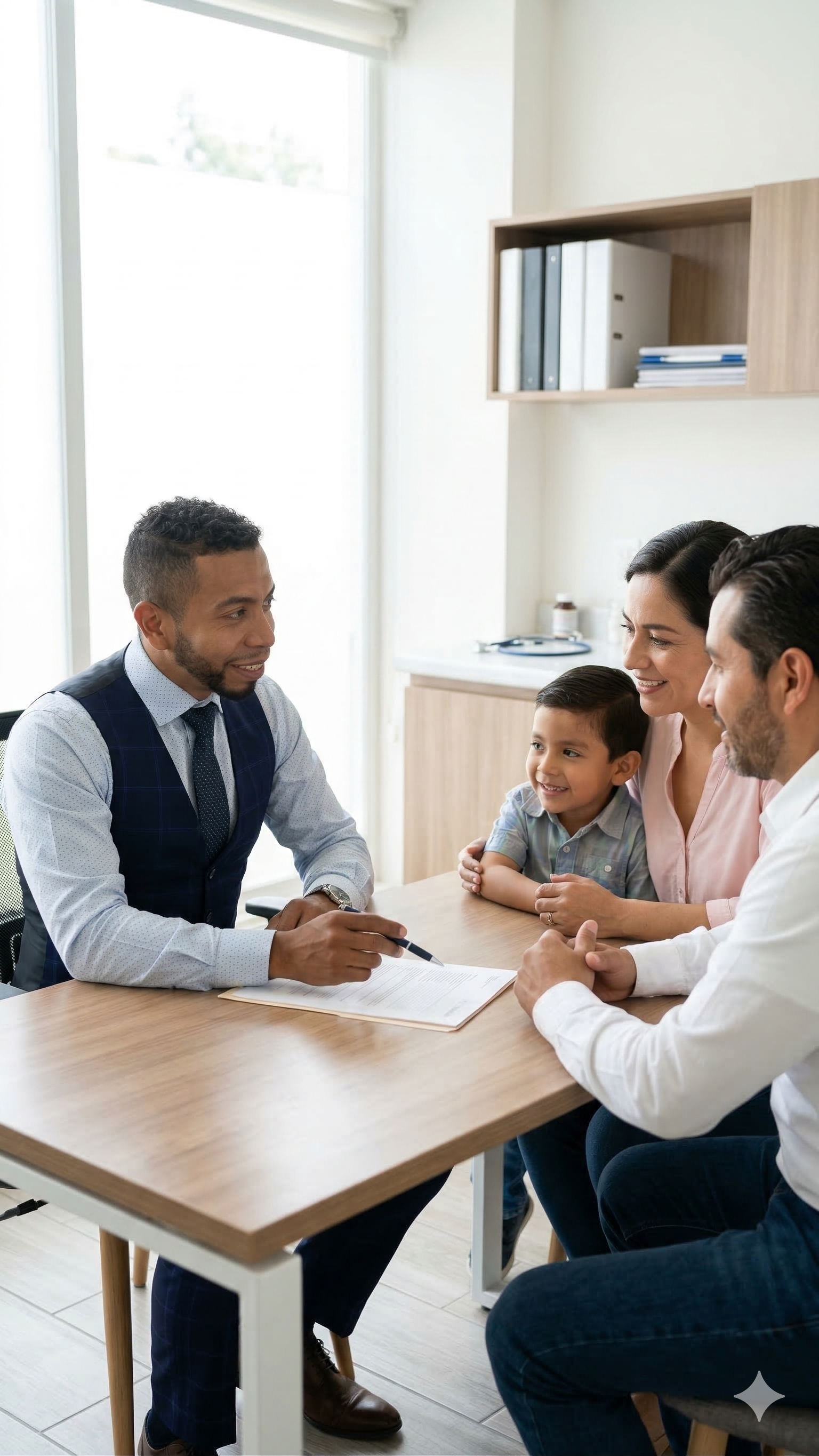 Familia mexicana siendo asesorada por Marcel Vera — Vera Patrimonial